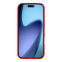 Matný ekologicky rozložiteľný kryt pre iPhone Air - červený