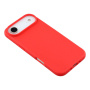 Matný ekologicky rozložiteľný kryt pre iPhone Air - červený