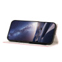 Flipové púzdro s prúžkami pre iPhone 17 Pro Max - ružovobiele