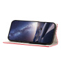 Flipové púzdro s prúžkami pre iPhone 17 Pro Max - červenoružové