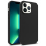 Matný ekologicky rozložiteľný kryt pre iPhone 15 Pro Max - čierny