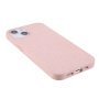 Matný ekologicky rozložiteľný kryt pre iPhone 15 - ružový