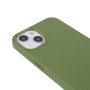 Matný ekologicky rozložiteľný kryt pre iPhone 15 - olivový