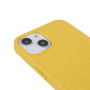Matný ekologicky rozložiteľný kryt pre iPhone 15 - žltý