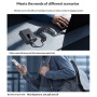 Yesido CA205 naťahovací nabíjací a dátový kábel - USB-C na USB-C - 1,2 m - čierny