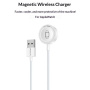 Yesido DX33 magnetický nabíjací kábel - USB-A na magnetický puk pre Apple Watch - 1 m - biely