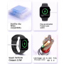 Yesido DX33 magnetický nabíjací kábel - USB-A na magnetický puk pre Apple Watch - 1 m - biely