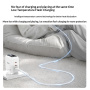 Yesido YC114 GaN rýchlonabíjací adaptér s displejom a portmi 2x USB-C / USB-A - 140W - biely