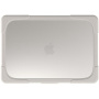 Nárazuvzdorný kryt s vyklápacími nožičkami pre MacBook Neo (A3404) - béžový