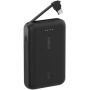 BELKIN Boost Charge powerbanka s integrovaným káblom USB-C a portom USB-C - 10 000 mAh - čierna
