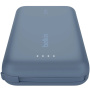 BELKIN Boost Charge powerbanka s integrovaným káblom USB-C a portom USB-C - 10 000 mAh - modrá
