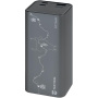Tactical Squad Battalion powerbanka s portmi 2x USB-C / USB-A - 20 000 mAh - sivá