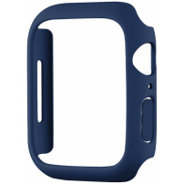 Matné púzdro pre Apple Watch 45mm - tmavomodré
