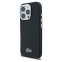 Lacoste Iconic Petit Pique Metal Logo kryt s MagSafe pre iPhone 16 Pro - čierny