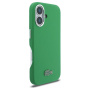 Lacoste Iconic Petit Pique Metal Logo kryt s MagSafe pre iPhone 16 - zelený