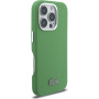 Lacoste Iconic Petit Pique Metal Logo kryt s MagSafe pre iPhone 16 Pro Max - zelený