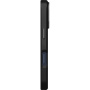 UNIQ Lyden MagClick kožený kryt s MagSafe pre iPhone 17 Pro - čierny