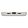 UNIQ Lyden MagClick kožený kryt s MagSafe pre iPhone 17 Pro - krémový