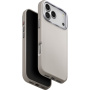 UNIQ Lyden MagClick kožený kryt s MagSafe pre iPhone 17 Pro Max - krémový