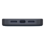 UNIQ Lyden DS MagClick kožený kryt s MagSafe pre iPhone 17 Pro - tmavomodrý