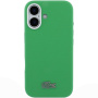 Lacoste Iconic Petit Pique Metal Logo kryt s MagSafe pre iPhone 16 - zelený