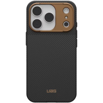 UAG Fibr Armr kryt so vzorom karbónových vlákien a MagSafe pre iPhone 17 Pro Max - čierny