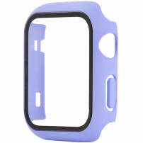 Ochranné puzdro s tvrdeným sklom pre Apple Watch 38mm - fialové