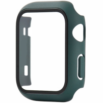 Ochranné puzdro s tvrdeným sklom pre Apple Watch 38mm - tmavozelené