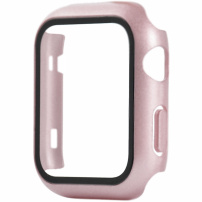Ochranné puzdro s tvrdeným sklom pre Apple Watch 38mm - ružovo-zlaté