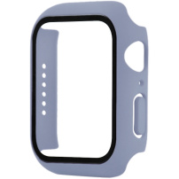 Ochranné puzdro s tvrdeným sklom pre Apple Watch 44mm - levanduľové