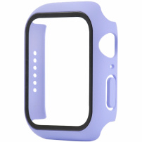 Ochranné puzdro s tvrdeným sklom pre Apple Watch 44mm - fialové