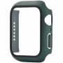 Ochranné puzdro s tvrdeným sklom pre Apple Watch 44mm - tmavozelené