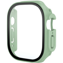 Matné púzdro s tvrdeným sklom pre Apple Watch Ultra 49mm - zelené