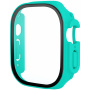 Matné púzdro s tvrdeným sklom pre Apple Watch Ultra 49mm - tyrkysové