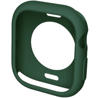 Ochranné púzdro z mäkkého plastu pre Apple Watch 42mm (Series 10 / 11) - tmavozelené