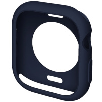Ochranné puzdro z mäkkého plastu pre Apple Watch 46mm - tmavo modré