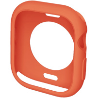Ochranné puzdro z mäkkého plastu pre Apple Watch 46mm - oranžové
