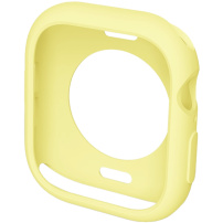 Ochranné púzdro z mäkkého plastu pre Apple Watch 46mm - žlté