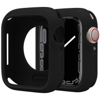 Ochranné silikónové púzdro pre Apple Watch 38mm / 40mm - čierne