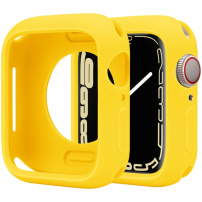 Ochranné silikónové púzdro pre Apple Watch 38mm / 40mm - žlté
