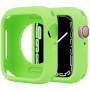 Ochranné silikónové púzdro pre Apple Watch 38mm / 40mm - zelené