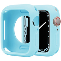 Ochranné silikónové púzdro pre Apple Watch 41mm - modré