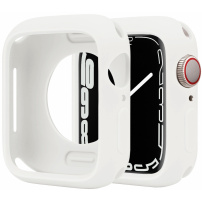 Ochranné silikónové púzdro pre Apple Watch 41mm - biele