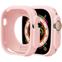 Ochranné silikónové púzdro pre Apple Watch Ultra 49mm - ružové
