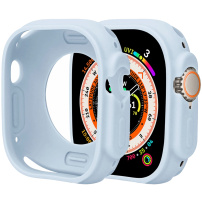 Ochranné silikónové púzdro pre Apple Watch Ultra 49mm - svetlo modré