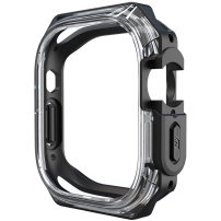 Odolné Armor púzdro pre Apple Watch 41mm - čierne