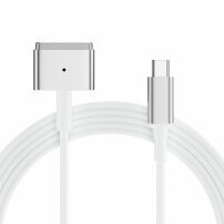 D036 nabíjací kábel - USB-C na MagSafe 2 (tvar T) pre MacBook - 1,8 m - biely