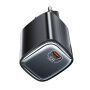 Toocki TCT45 GaN rýchlonabíjací adaptér s portom USB-C - 45W - čierny