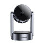 ESSAGER T50 Qi2 3v1 magnetický bezdrôtový stojan s podsvietením pre iPhone / Apple Watch / AirPods - 25W - sivý