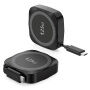iW51 Qi2.2 bezdrôtová MagSafe nabíjačka pre iPhone / AirPods - 25W - čierna